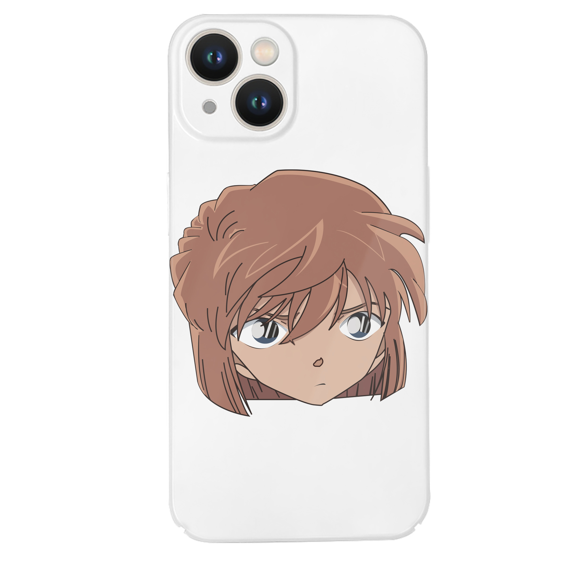 （画像用） 名探偵コナン 灰原 哀 はいばら あい Detective Conan Anita Hailey、Vi Graythorn Haibara Ai 【iPhone 14シリーズ対応】ハードケース